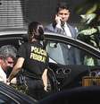 Após ser preso na Operação Panatenaico, ex-vice-governador do DF Tadeu Filippelli chega à superintendência da Polícia Federal   Foto: José Cruz/Agência Brasil