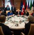 Líderes do G7  Foto: Getty Images