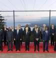 Trump participou ontem da cúpula do G7  Foto: Agência Brasil