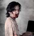 Zumbi e computador  Foto: BBC News Brasil