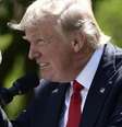 Donald Trump announces his decision to withdraw the US from the Paris Climate Accords in the Rose Garden of the White House on June 1, 2017  Foto: BBC News Brasil