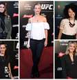 Famosas no evento da UFC  Foto: Wallace Barbosa / AgNews