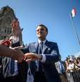 O partido de Emmanuel Macron receberá cerca de 32% dos votos  Foto: Reuters
