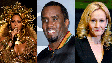 Beyonce, Sean Combs, JK Rowling  Foto: BBC News Brasil