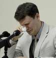 Warmbier, de 22 anos, estava há mais de um ano em coma, algo que ocorreu pouco depois de sua última aparição em público, durante seu julgamento em março de 2016, em Pyongyang.   Foto: EFE