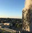 prédio em chamas  Foto: BBC News Brasil