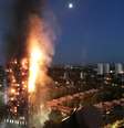 Fogo destruiu um prédio com mais de 20 andares em Londres  Foto: Getty Images