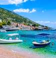 Praia da Croácia  Foto: BBC News Brasil