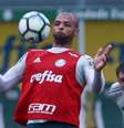 Felipe Melo se recupera de lesão na coxa e uma cirurgia na mão  Foto: Cesar Greco / LANCE!
