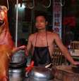 Cães vendidos em festival na China  Foto: BBC News Brasil