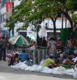 Os usuários de drogas que estavam concentrados na Praça Princesa Isabel, na região central da capital paulista, se deslocaram para a esquina da Rua Helvetia, próximo a Estação Júlio Prestes, na Cracolândia  Foto: Agência Brasil