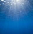 Foto da superfície oceânica, tirada do fundo  Foto: BBC News Brasil