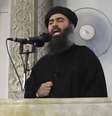 Abu Bakr al Baghdadi fez sua primeira aparição pública como líder do Estado Islâmico em julho de 2014   Foto: BBC News Brasil