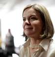 Presidente do PT, senadora Gleisi Hoffmann  Foto: Reuters