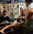 Maior convenção de tatuagem e body piercing do Brasil, a 7ª Tattoo Week ocorre no Expo Center Norte, em São Paulo   Foto: Agência Brasil