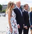 Donald Trump e sua esposa foram convidados de Macron, presidente da França, durante as festividades do Dia da Bastilha, em Paris  Foto: Reuters