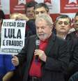 Coletiva de imprensa de Lula em São Paulo no dia 13 de julho de 2017  Foto: BBC News Brasil