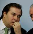 Rodrigo Maia e Michel Temer  Foto: Reuters