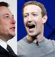 Elon Musk e Mark Zuckerberg  Foto: Montagem / Reuters