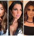 Grazi Massafera, Flávia Alessandra e Paula Fernandes  Foto: Instagram/Reprodução / Elas no Tapete Vermelho