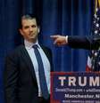 Donald Trump e seu filho Trump Jr.   Foto: Brian Snyder / Reuters