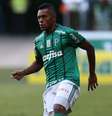 Com os titulares poupados, Borja teve chance de começar como titular contra o Atlético-PR, mas sua atuação não agradou a torcida  Foto: Cesar Greco/Agência Palmeiras