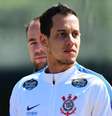 Rodriguinho durante treino do Corinthians  Foto: Gazeta Press