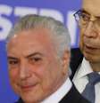 Temer e Meirelles durante cerimônia em Brasília
 10/8/2017  REUTERS/Adriano Machado   Foto: Reuters