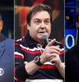 Galvão, Faustão e Ratinho: milhões na conta, influência nos bastidores e beijinho no ombro para os críticos  Foto: João Miguel Jr./TV Globo, Raphael Dias/TV Globo e Divulgação/SBT  / Sala de TV