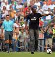 Usain Bolt nunca escondeu sua paixão pelo futebol  Foto: Getty Images