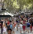 Avenida Las Ramblas é um dos pontos turísticos mais importantes de Barcelona  Foto: Reuters