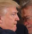 Presidente dos EUA, Donald Trump, conversa com Steve Bannon na Casa Branca, em Washington
22/01/2017 REUTERS/Carlos Barria  Foto: Reuters