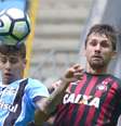 Grêmio empata com Atlético-PR  Foto: Dudu Contursi/Raw Image / Gazeta Press