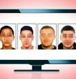 Os rostos do terror não merecem ganhar a publicidade planejada  Foto: Montagem feita pelo blog a partir de fotos divulgadas pela polícia da Espanha / Sala de TV