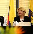 Procurador-geral do Brasil, Rodrigo Janot e a procuradora-geral da Venezuela Luisa Ortega Dias, afastada do cargo depois de se opor a convocação da Assembleia Constituinte pelo presidente Nicolás Maduro  Foto: Fátima Meira/Futura Press