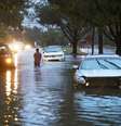 Furacão Harvey perdeu força, mas ainda gera chuvas torrenciais  Foto: Getty Images