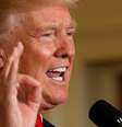 Presidente dos Estados Unidos, Donald Trump, durante coletiva de imprensa na Casa Branca, em Washington 28/08/2017 REUTERS/Kevin Lamarque  Foto: Reuters