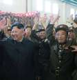 Líder da Coreia do Norte, Kim Jong Un, reage após lançamento de míssil Hwasong-14
KCNA/via REUTERS  Foto: Reuters