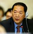 Embaixador da Coreia do Norte na Organização das Nações Unidas, Han Tae Song  Foto: Reuters