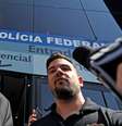Joesley Batista deixa a sede da PF em SP  Foto: BBCBrasil.com