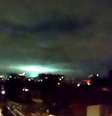 Luzes durante o terremoto no México  Foto: BBC News Brasil