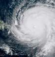 Imagem do Irma via satélite  Foto: BBC News Brasil