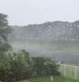 Tempestade em Weston  Foto: BBC News Brasil