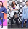 Anitta veste camisa oversized e bota jeans (Fotos: AgNews)  Foto: Elas no Tapete Vermelho
