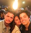 Yanna Lavigne esteve no Rock in Rio e encontrou com o ex-namorado, Bruno Gissoni  Foto: Instagram / Reprodução