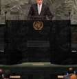 O presidente Michel Temer faz o discurso de abertura da 72ª Assembleia Geral da ONU - Beto Barata/PR  Foto: Agência Brasil