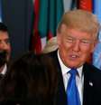Shinzo Abe ao lado de Donald Trump  Foto: Reuters