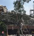 Cidade do México - Vista de um edifício destruído durante terremoto que atingiu o México   Foto: Agência Brasil