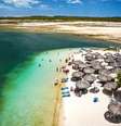 As pessoas que visitam Jericoacoara começam a pagar uma taxa para entrar e permanecer na cidade  Foto: Agência Brasil