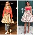 Look no desfile da À La Garçonne e com Sabrina Sato  Foto: Leo Franco/AgNews/Reprodução/Instagram / Elas no Tapete Vermelho